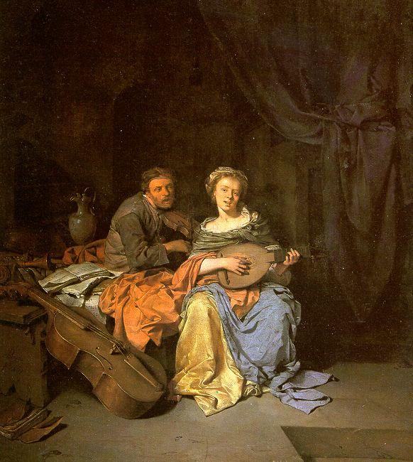 BEGA, Cornelis The Duet  hgg France oil painting art